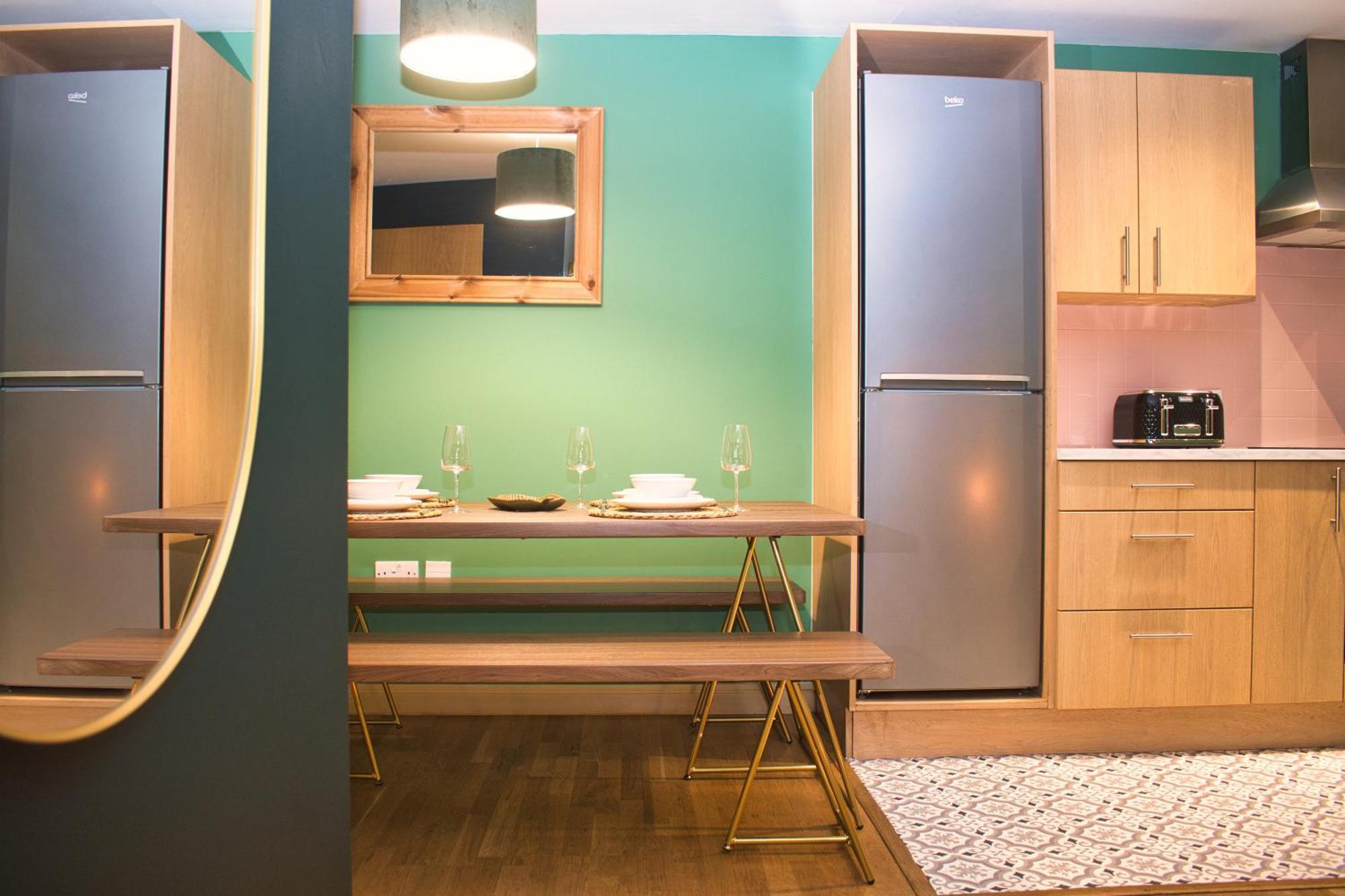 Spacious City Centre Apt - Free Parking - Ao Arena Manchester Exterior foto